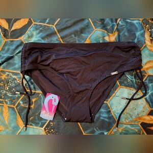 Black Ava Bikini Bottoms XL
